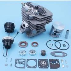 Cylinder kolv oljetätning carb kit för stihl ms261 ms 261 ms261c motorsåg 44.7mm 1141 020 1200 reservdel för gaslock
