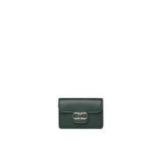 Ferragamo, Tilbehør, Dame, Grøn, ONE SIZE, Grøn Kreditkort Etui Pung