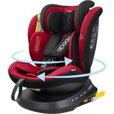 Reecle I-Size 360 Svängbar Bilbarnstol Med Isofix Röd
