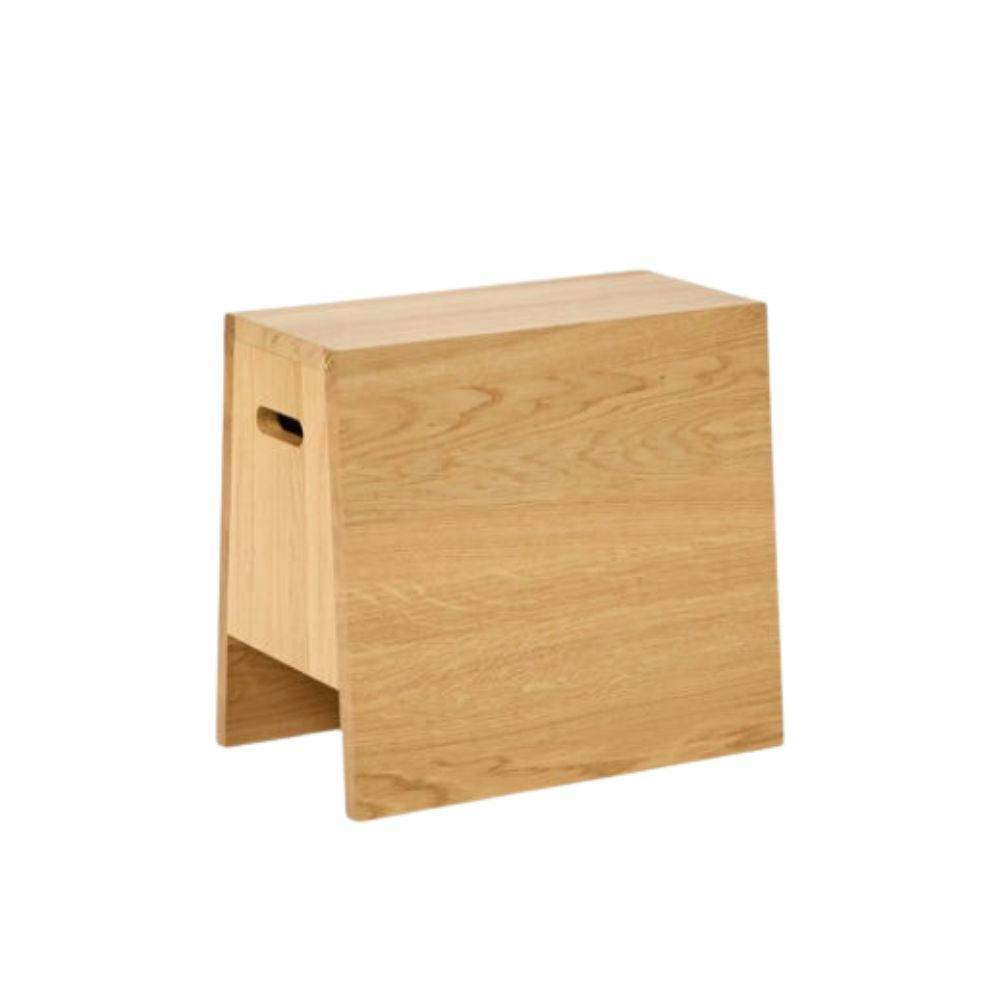 Andersen Furniture Plinth Stool Pall Lacquered Oak