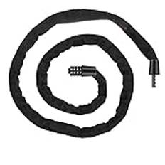Digit Code Bicycle Alloy Steel Chain Lock Anti Theft & Cutting Scooter Motorcycle Bike Security Password Soft Collapsible (Color : B2-5 digit 90cm 650g) (A4 4 Digit150cm480g)