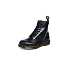 Dr. Martens Unisex Chelsea Boot snörskor Low Brogue, Svart Black Smooth, 41 EU