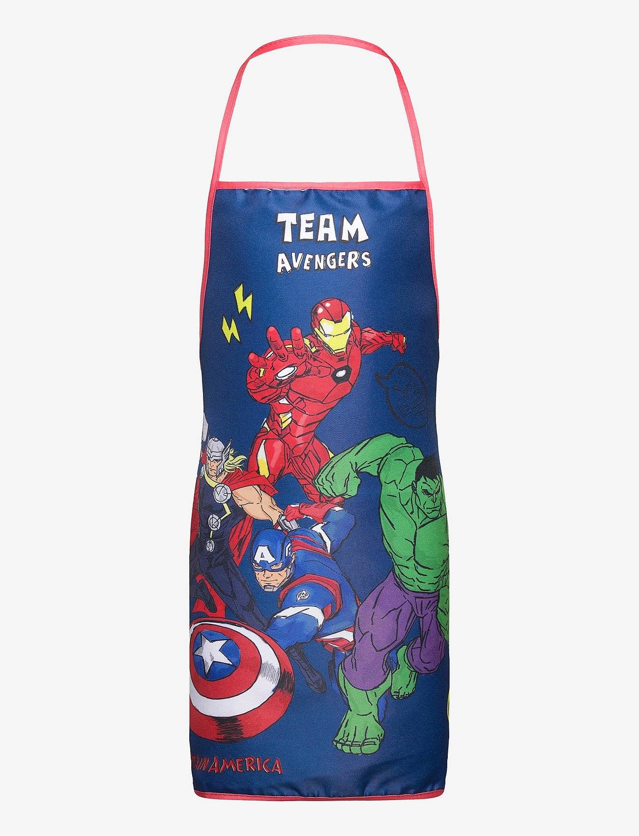 BRANDMAC Kids Apron + Hat - Avengers 001 | Multi/patterned | One Size