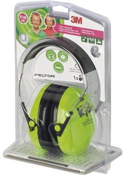 Hörselskydd 3M Peltor KID neongrön