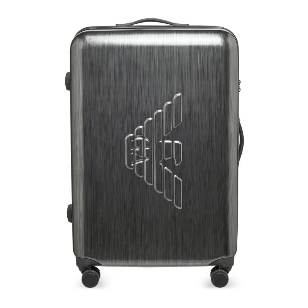 Emporio Armani ABS Trolley - Kufferter - unisex - Grå - ONE SIZE -