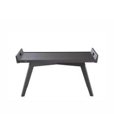 Ligne Roset - Lupo Low Table, Black Stained Oak - Småbord & sidobord - Pierre Paulin - Träfärgad - Trä