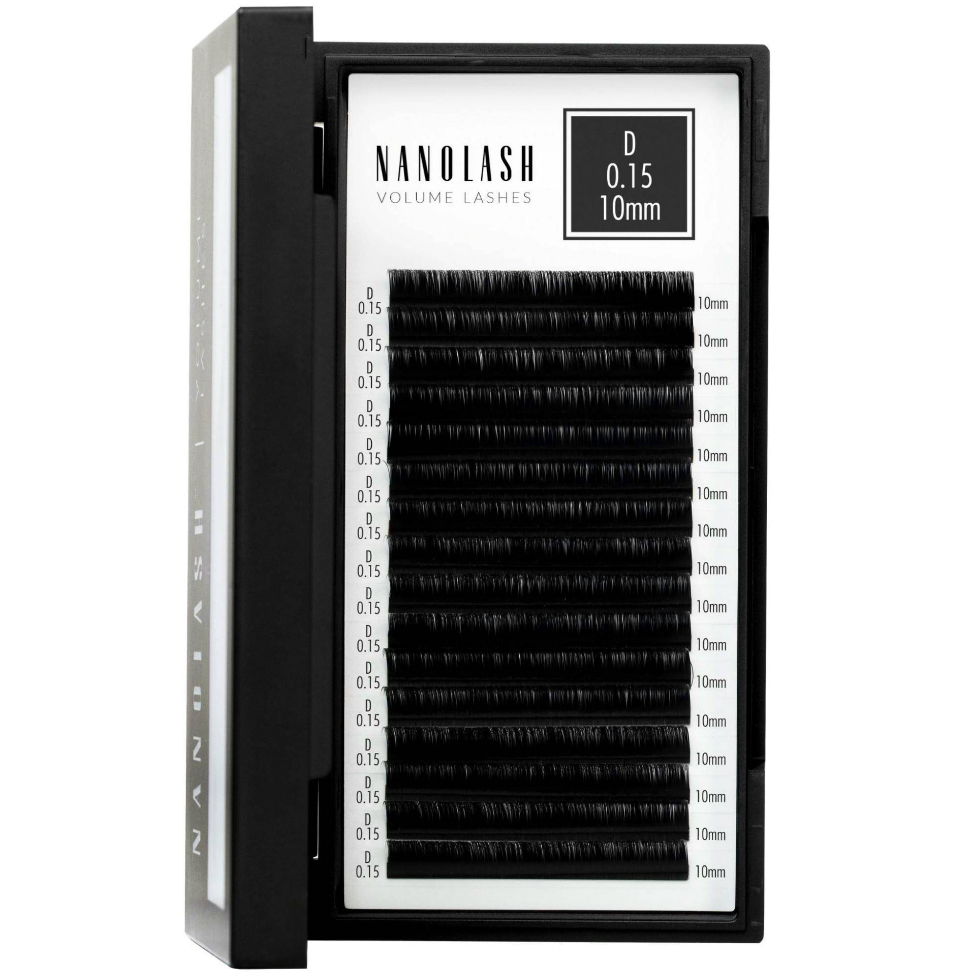 Nanolash Volume Lashes 0.15 D 10 mm 1 st