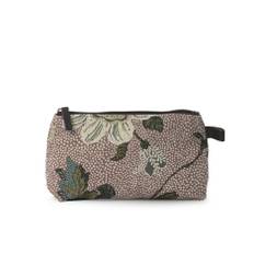 Ceannis Cosmetic Small Flower Linen Dusty Pink 21x12x6 cm - 1 pcs