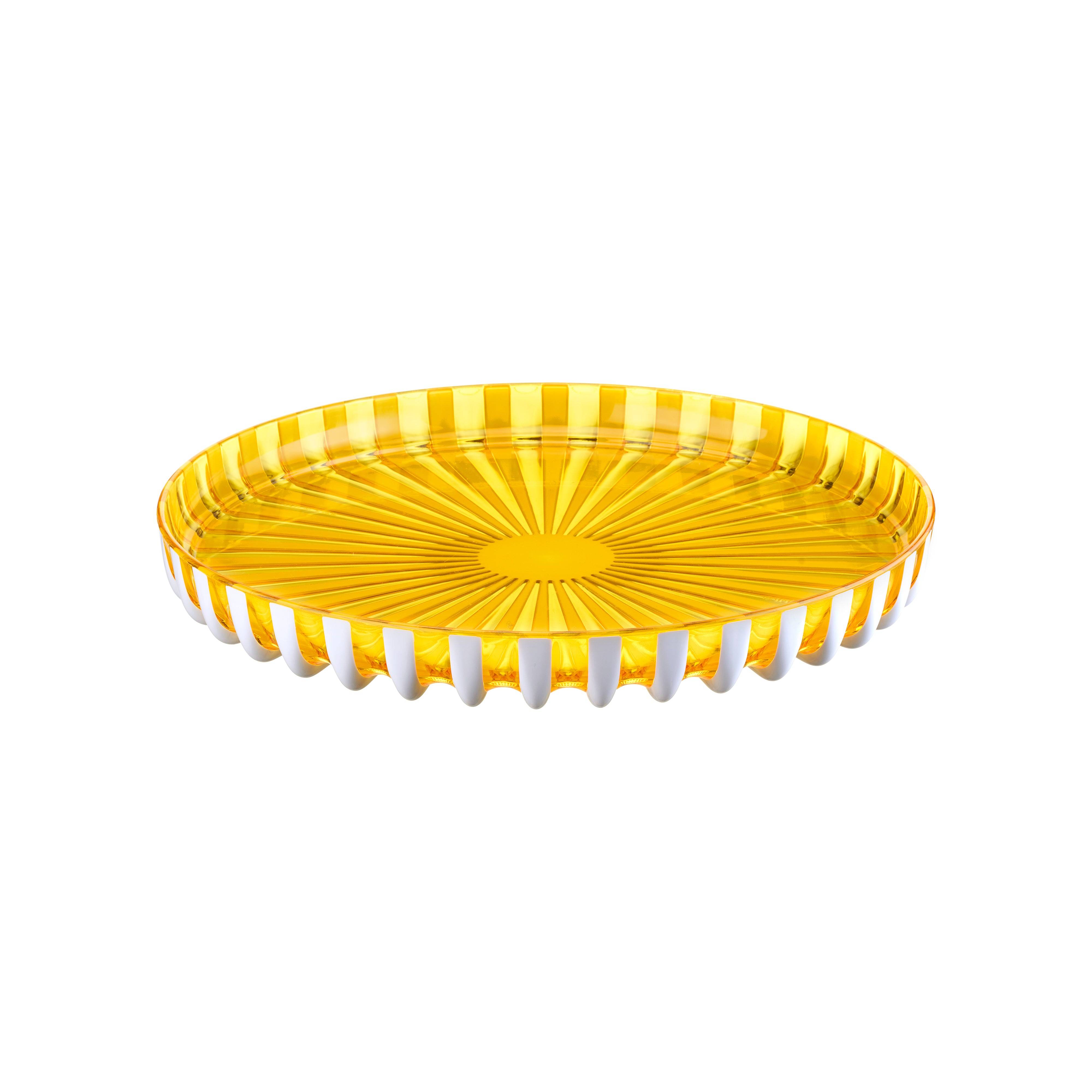 ROUND TRAY "PIN UP" - Amber