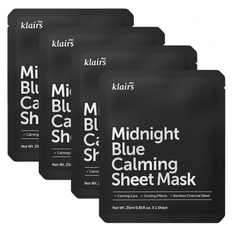 Klairs Midnight Blue Calming Sheet Mask 4-Pack