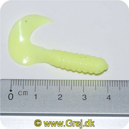 Jig haler - En livlig Jig Hale. Halerne er 45 mm - Farve : Lysegul