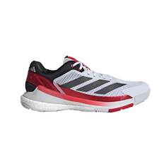 Adidas Crazyquick Boost Padelskor (Cloud White/Core Black/Lucid Red) - 45 1/3