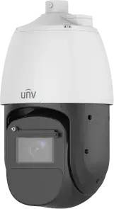 Uniview 4MP smart PTZ med 42x zoom, laserlys, visker, lyd og autotracking.