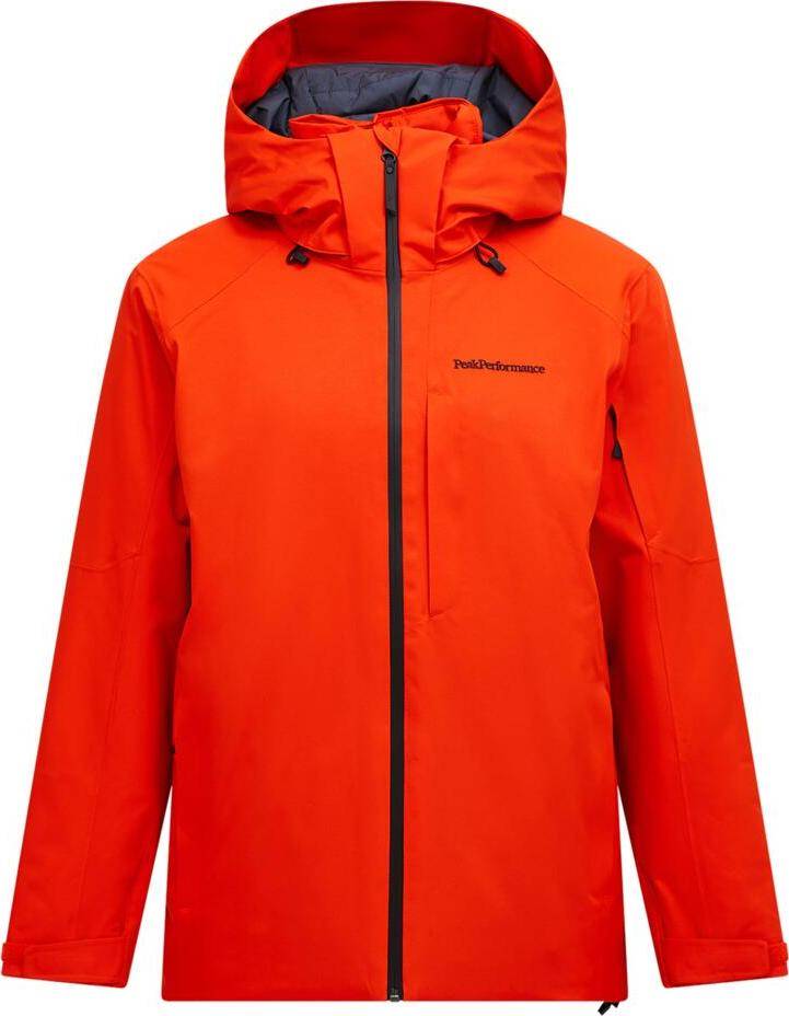 Peak Performance Men's Maroon Insulated Jacket Solar Burst, L