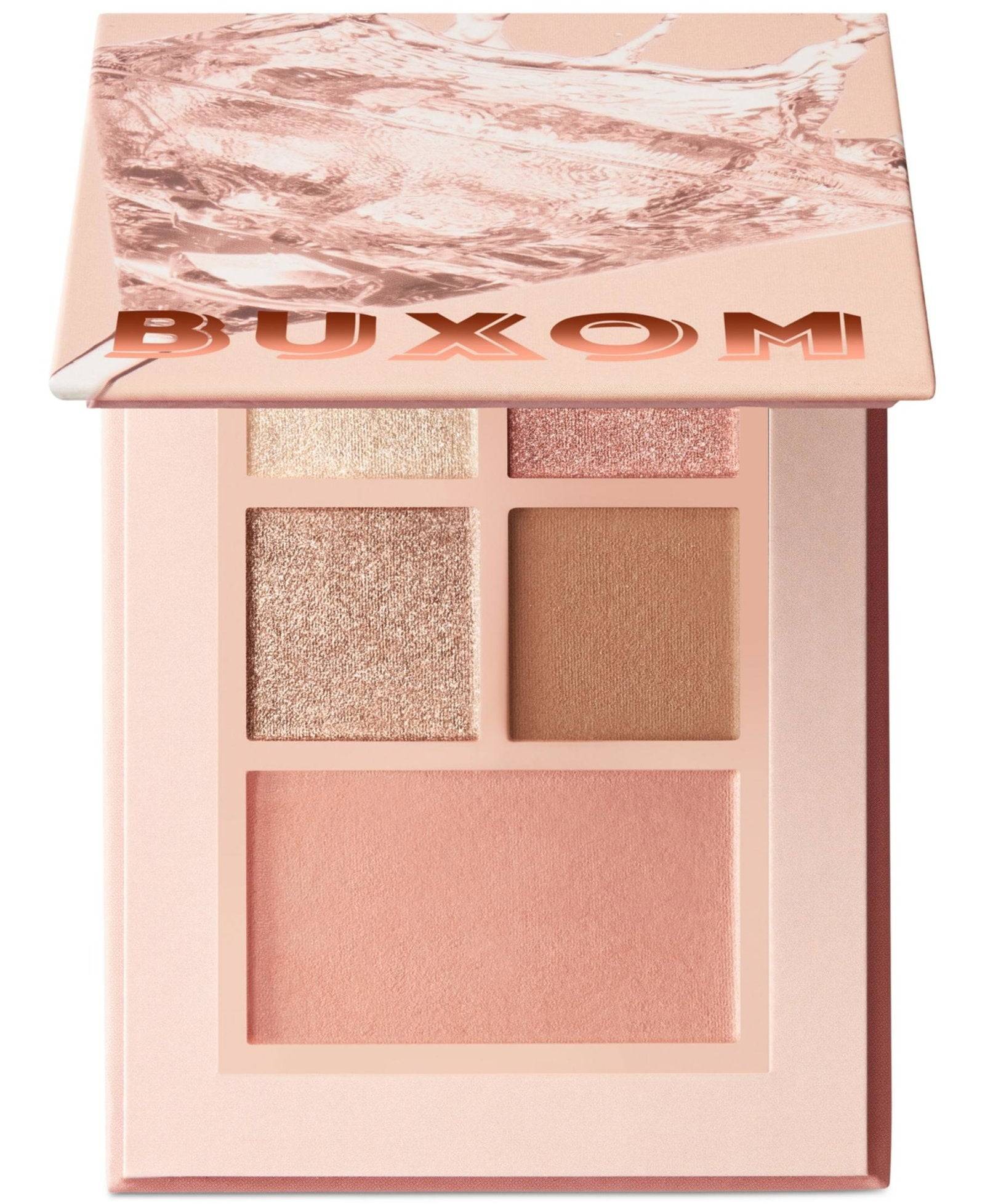 Buxom Straight Up, palette di ombretti, 5 tonalità, 6,5 g