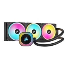 CORSAIR iCUE Link H150I RGB - Processors flydende kølesystem - Radiatorstørrelse: 360 mm - (for: LGA1156, LGA1155, LGA1150, LGA1151, AM4, LGA1200, LG