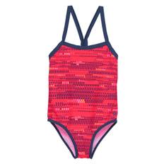 Color Kids Swimsuit Sporty Baddräkt Barn Diva Pink