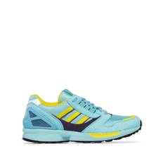 adidas - ZX 8000 tvåfärgade sneakers - herr - mocka/polyamid/gummi/polyamid - 4.5 - Blå