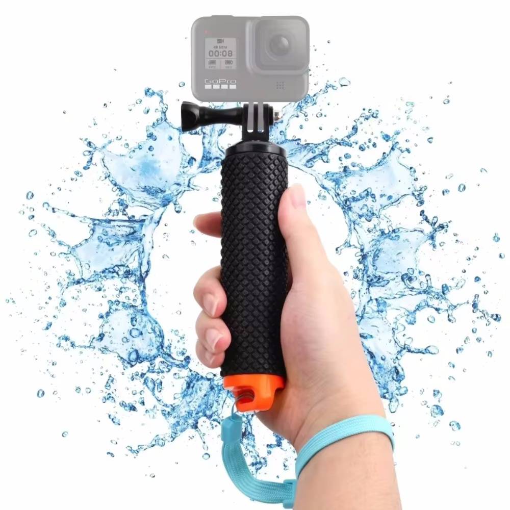 For GoPro Floating Hand Grip Waterproof Handle Selfie Stick For GoPro Hero 13 12 11 10 9 8 7 6 5 4 Insta360 X4 X3 DJI Action 4 3