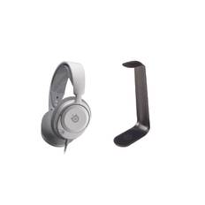 Steelseries - Arctis Nova 1 - White  +  HS1 Aluminum Headset Stand - Fri fragt og klar til levering - Prismatch