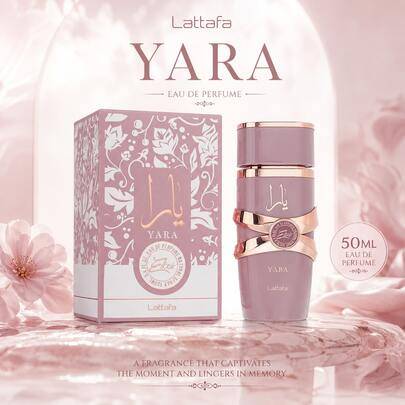 Lattafa Yara Elixir EDP 50ML damparfym långvarig söt fruktig blommig vaniljdoft
