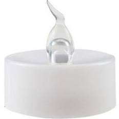 24 st gula mini led värmeljus ljus med timer glöd elektriskt födelsedagsljus litet flimmer låga ljus led timer lanterna - Gul timer