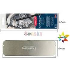 6pc/ set kolskiss penna lapis de cor kolpenna student konst skiss målning leverans derwent rita grafisk penna 0700838
