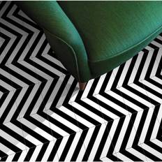 Klinker Tenfors Lines Black 20x20 cm