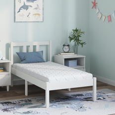 Madrasser Vit 160 x 80 cm 100% polyestertyg
