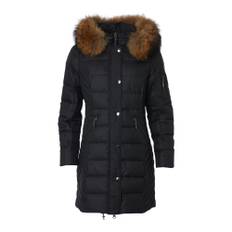 Danwear, Kappa, Dam, XL, Lyxig Dunjacka med Raccoon Päls