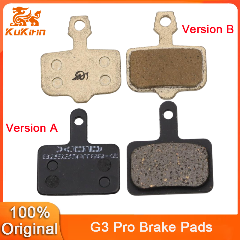 Original Brake Pads for KuKirin G3 PRO Electric Scooter Brake Pads Version A & B Semi-Metallic Hydraulic Kugookirin Replace Part
