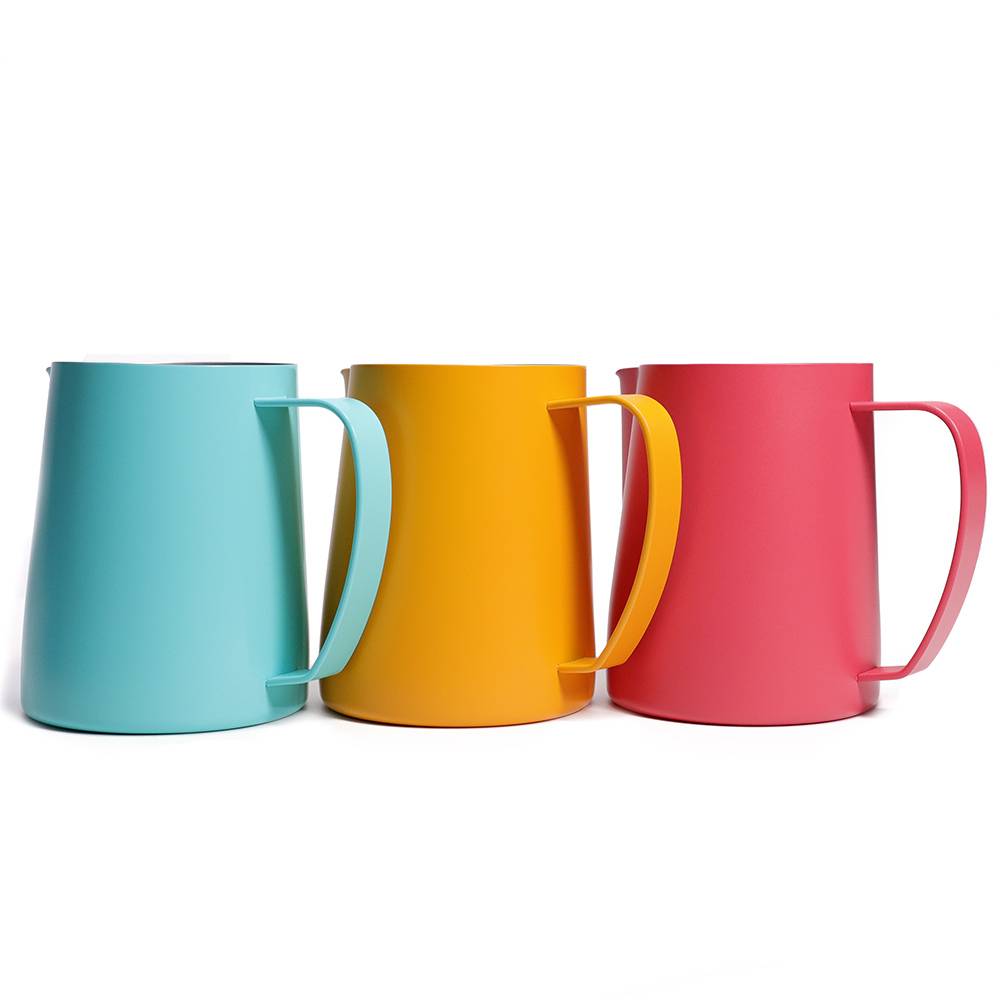 Mjölkkanna i Rostfritt Stål 350ml - Röd / 350ml