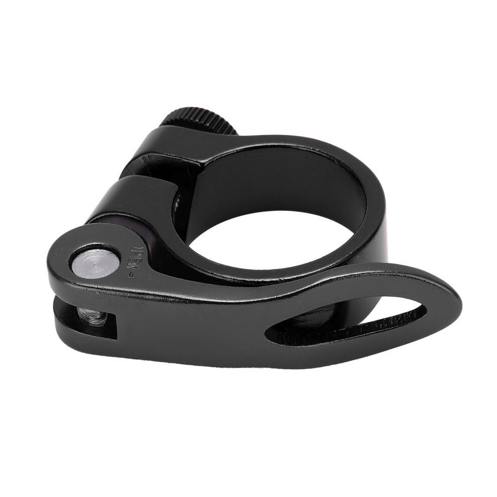 Højstyrke cykelsadelpindklemme aluminiumslegering hurtigudløser letvægts justerbar pasform anti-slid klemmeenhed til mountainbike-entusiaster