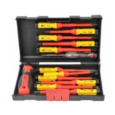 AVTOOLS INSULATED SCREWDRIVER SET.1000V VDE S2/13PCS.