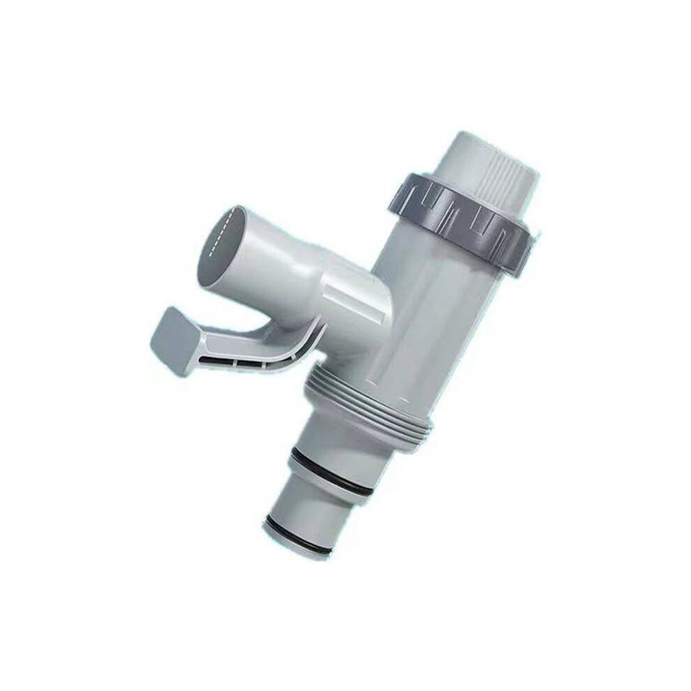 3X Pool Hose Adapter, Pool Hose Holder and Plunger Valve, Pool Replacement Parts for Above Ground Pools,B