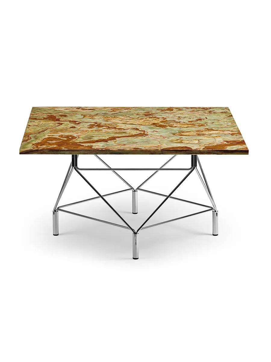 Spider Sofabord 80 x 80 cm, krom stel fra Eilersen Onyx - Jacobsen Plus