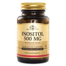 Solgar Inositol 500 mg, 50 kapsler