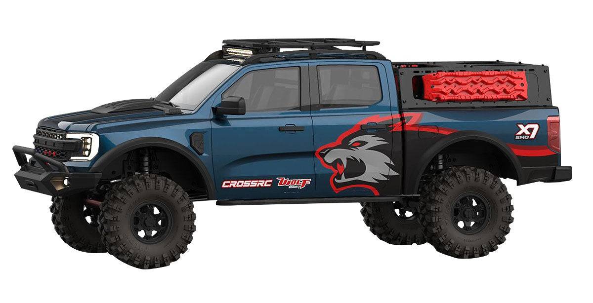 Crawling kit - EMO X7RTR brushless(blue)