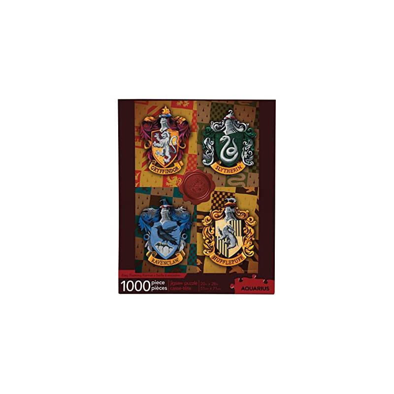 Harry Potter House Crests 1,000-Piece Puzzle