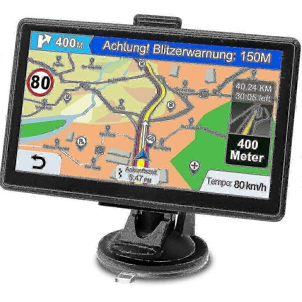 Gps Navi Navigation Enhed Til Bil 2022 - Navigation Til Bil Bil Lastbil Navi 7 Tommer Levetid Gratis Kort Opdatering NavigationSsystem Med Poi Speed Camera Wa