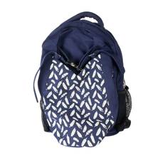 Backpack - Navy Leaf