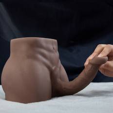 Bestvibe Thor Bendable Penis Brown Skin Male Sex Doll 8.8Lb