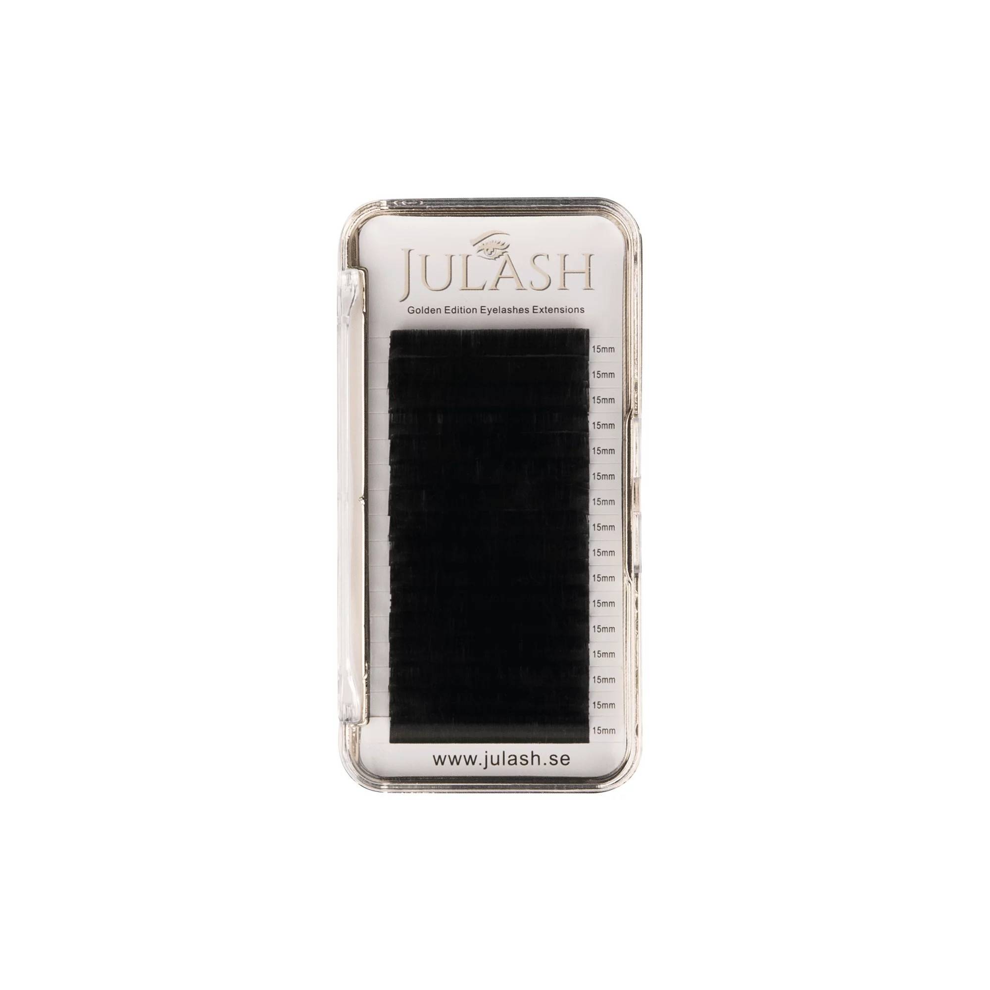 JuLash Golden Edition Flat Lashes – D 0.20