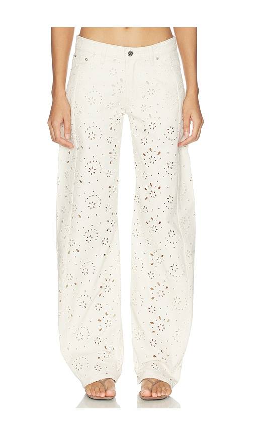 Steve Madden JEANS RORI in Ivory. Größe 30. Also in 24, 25, 26, 27, 28, 29, 31.