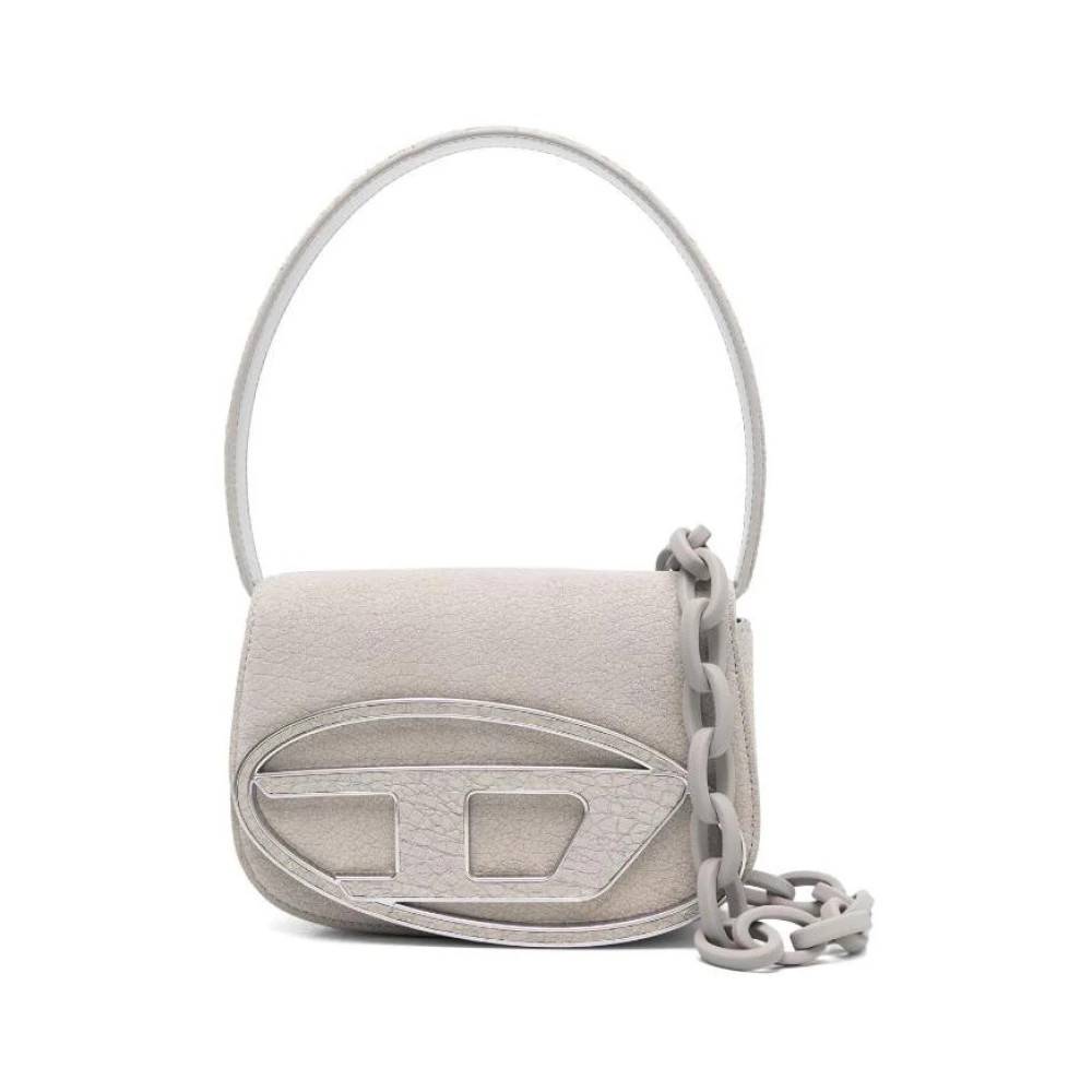 Diesel 1DR Skuldertaske - Tasker - Dame - Beige - ONE SIZE - Uld