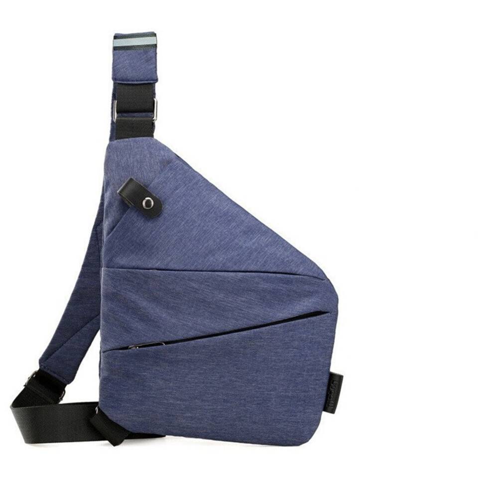 Tyverisikret rejsetaske, crossbody-taske, slynge-taske, rejse-crossbody-taske til kvinder og mænd