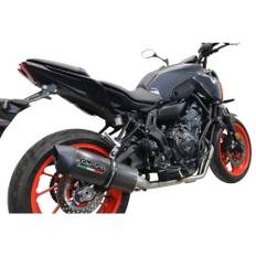 Gpr Exhaust Systems Furore Evo4 Poppy Yamaha Mt 07 21-22 Ref:e5.y.225.cat.fp4 Homologeret Fuldlinjesystem