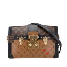 Louis Vuitton Vintage, Vintage , Dame, Brun, ONE SIZE, Uld, Pre-owned canvas tasker