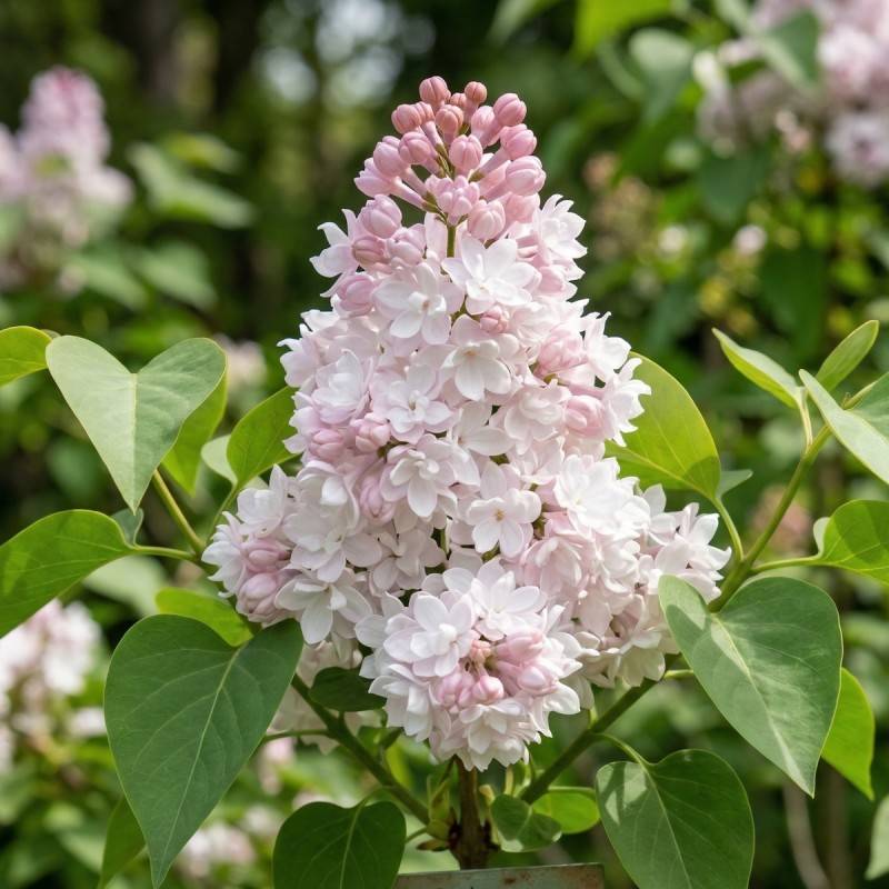 Storblomstret Syren Beauty of Moscow - Syringa vulgaris Beauty of Moscow (Krasavitsa Moskvy).