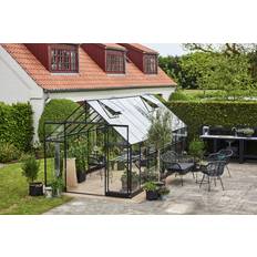 Halls Qube+ 816 F09864 Växthus 13 m², svart